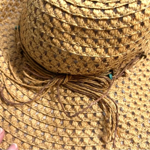 Forever 21 Women's Woven Straw Western Hat - Picture 5 of 9